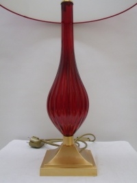 Tischlampe aus Muranoglas