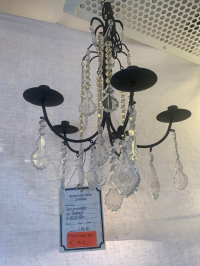 Kerzenhalter mit Behang