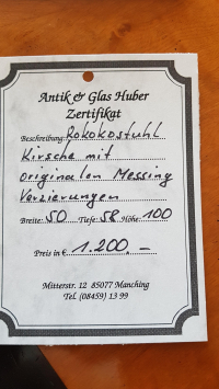 Rokokostuhl