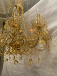 Kronleuchter Ambra mit Swarovski Strassbehang